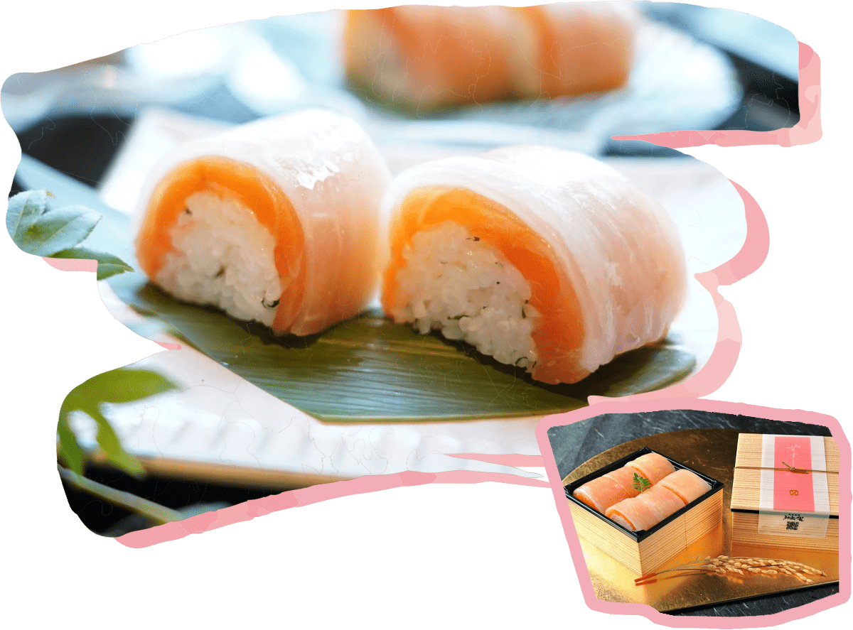 甘すしお弁当シーン